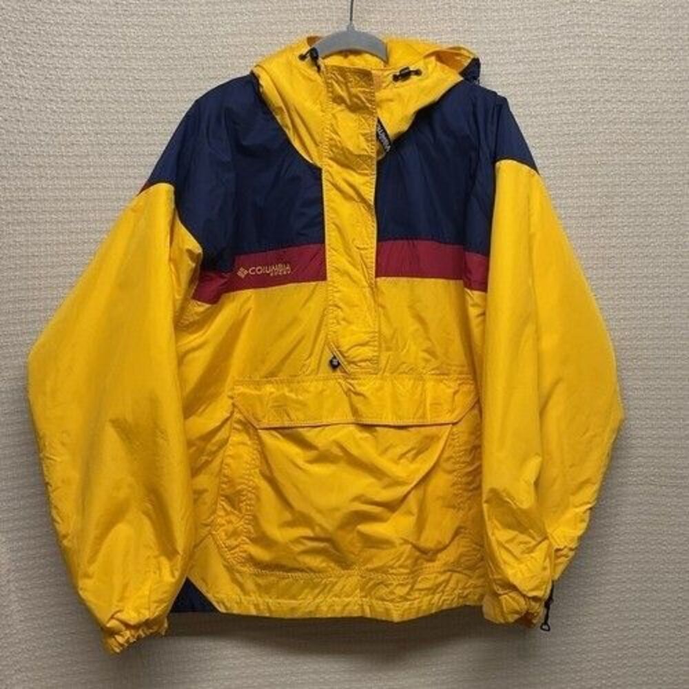 VTG Columbia Sport 1/2 Zip Anorak Pullover Winter Ski Jackett Women‎ Size L